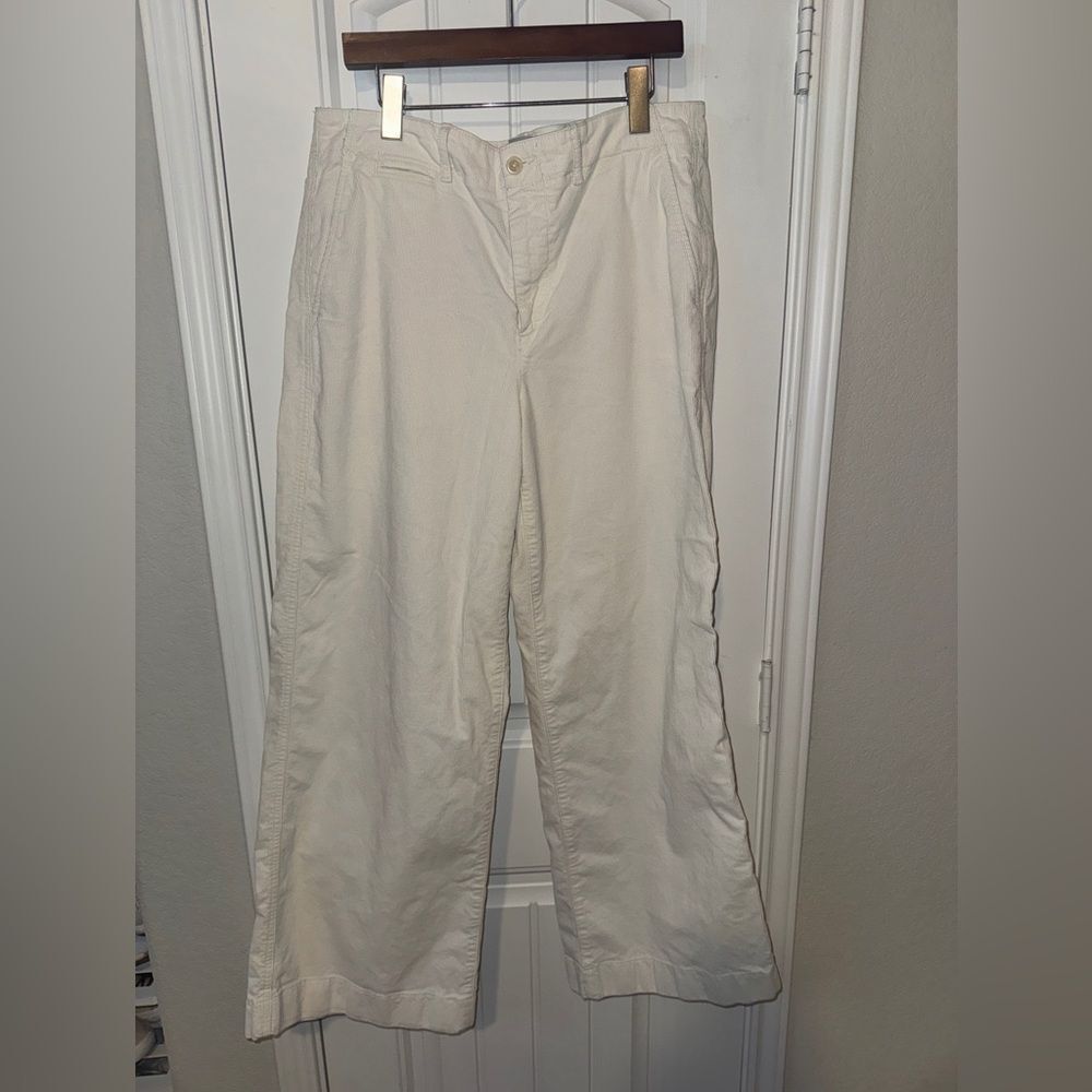 Polo by Ralph Lauren Off-White Corduroy Pants